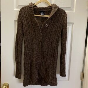 Women’s It’s Our Time XL Hooded Cardigan